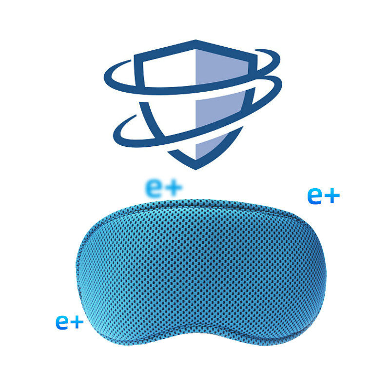 Justerbar og smertefri hodestropp Memory Foam øyemaske